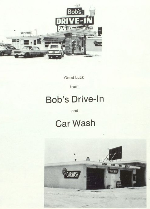 Bobs Drive-In - From 1960S Grayling High School Yearbook